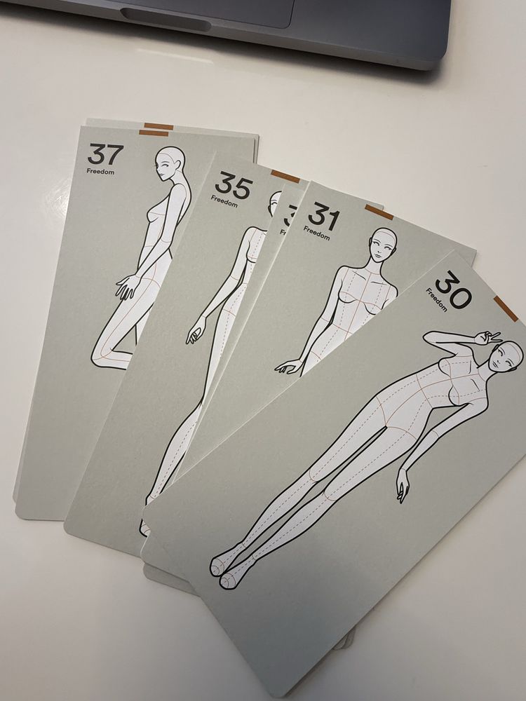 Картки Poses for Fashion Illustration (Womens Edition)