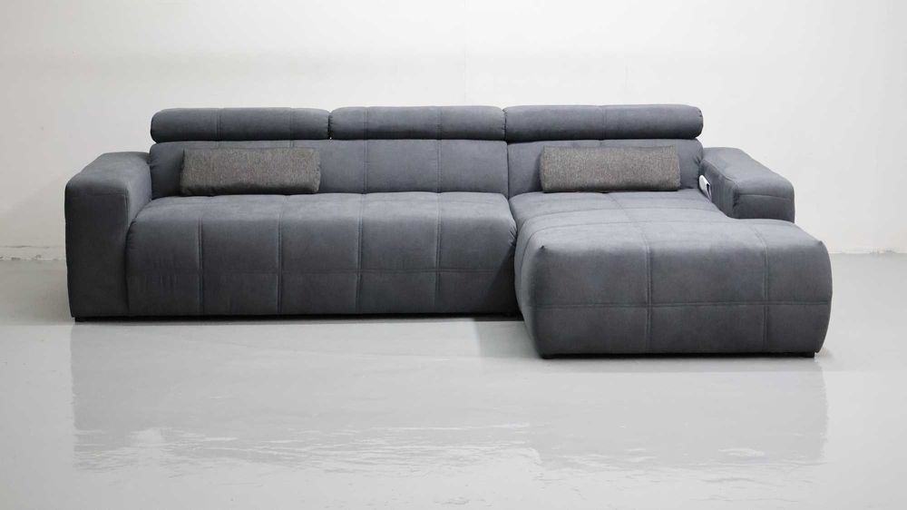 TCc TLB DESIGN narożnik regulowane zagłówki rogówka sofa kanapa popiel