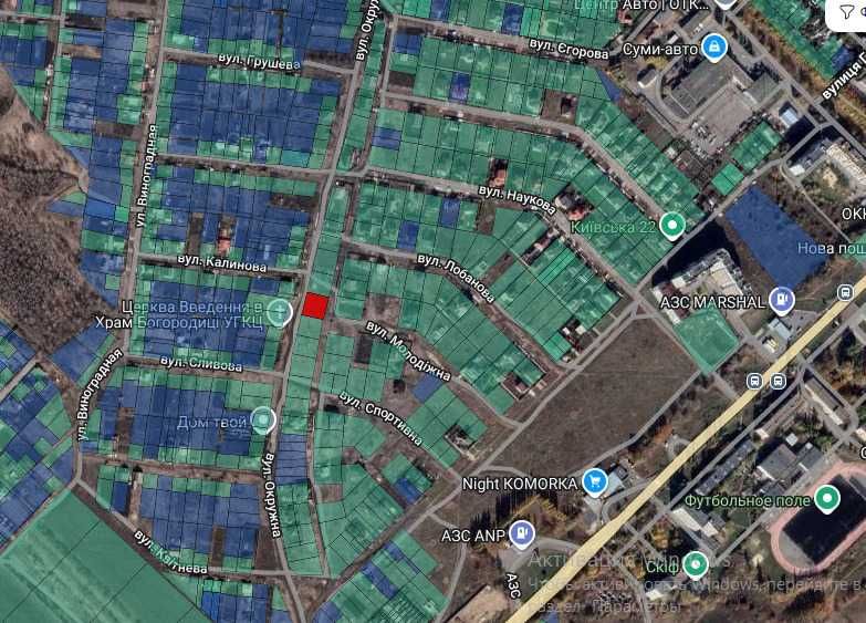 Земельна ділянка під будівництво 10 соток