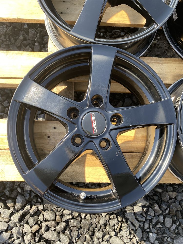 Felgi DEZENT RE DARK 15” 6jx15h2 et48 5x112 czujnik vw audi wysyłam