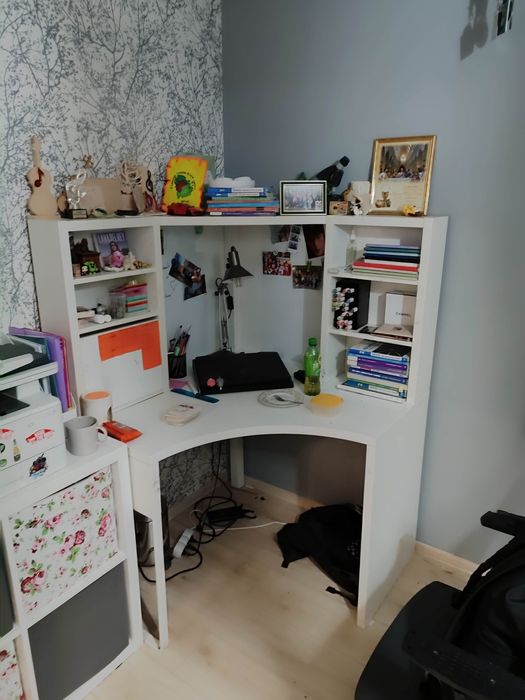 Szafa komoda biurko meble jasne komplet szafka nocna