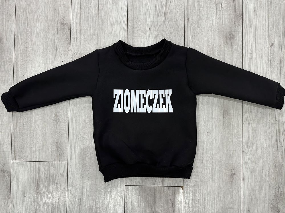 Nowa czarna ocieplana bluza dziecięca ziomeczek psi patrol chase 104