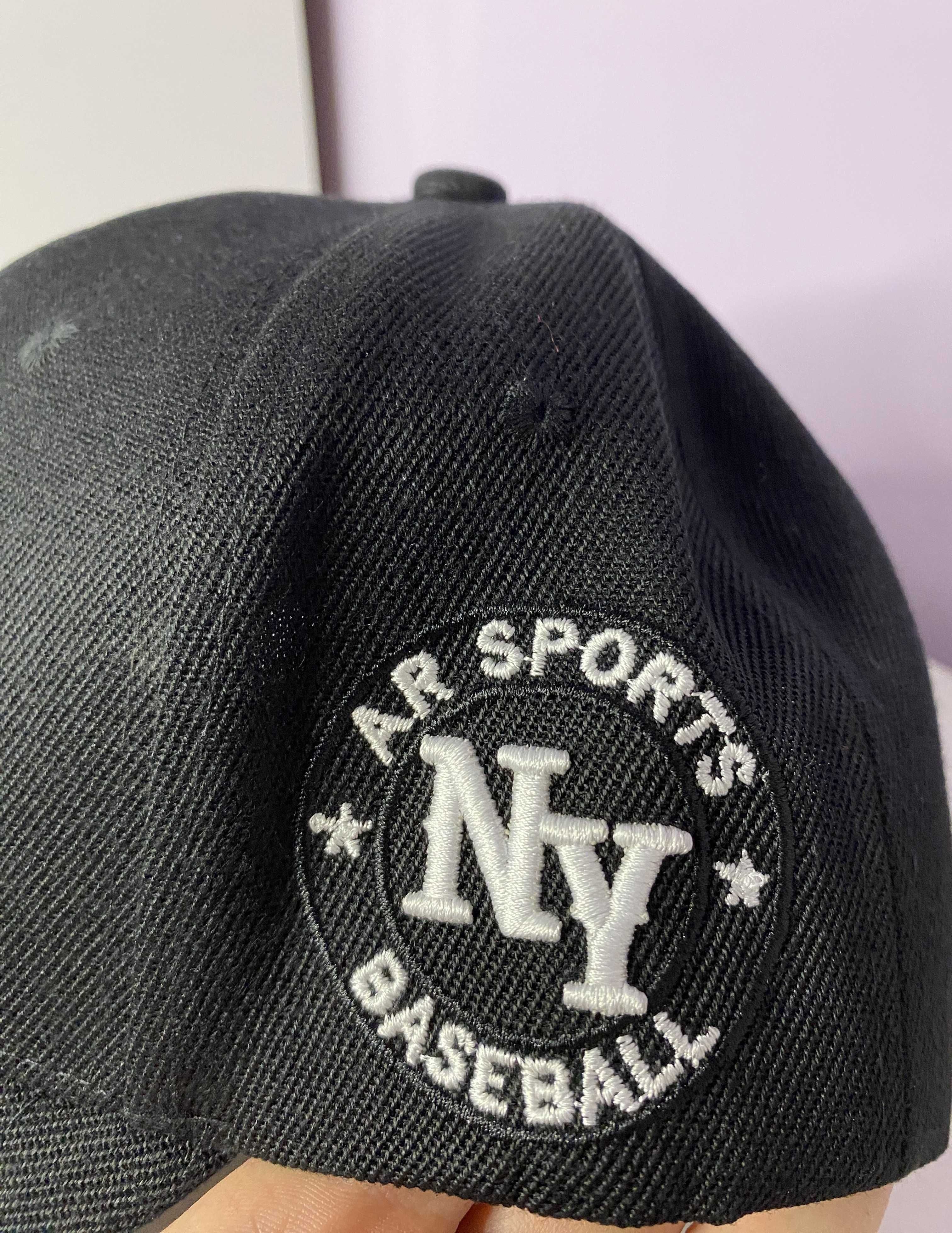 Męska czapka bejsbolówka z daszkiem NY New York Haft