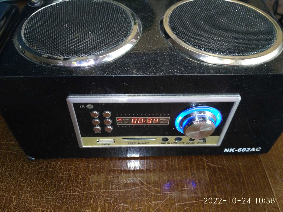 Радіоприймач NK-602AC с пультом радіопрогравач радіо