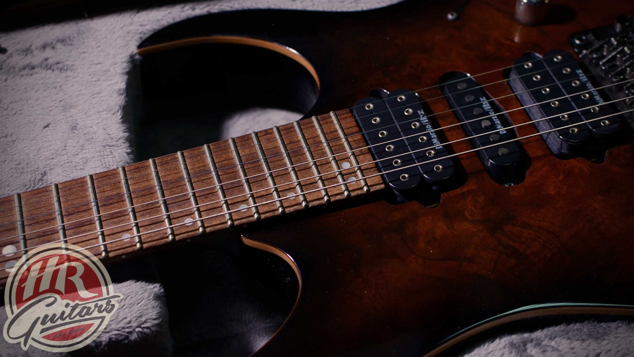 IBANEZ PREMIUM RG970WBWZ-WLB w kolorze Walnut Burst, 2013 rok