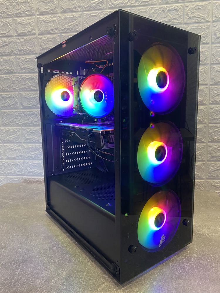 Новий! Топовий ігровий ПК! I7 9700 12 ядер,RX 580/570/480,компьютер!
