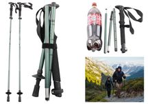 Kije trekkingowe lekkie kompaktowe kijki SKŁADANE TYLKO 36 cm !