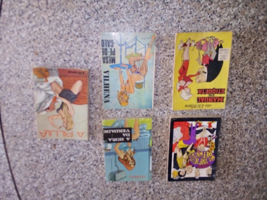 Conjunto de 5 Livros Antigos  José Vilhena 
José Vilhena 



Veja tamb