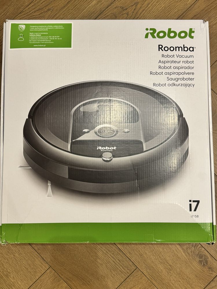 Robot odkurzający iROBOT Roomba i7 (i7158) na gwarancji