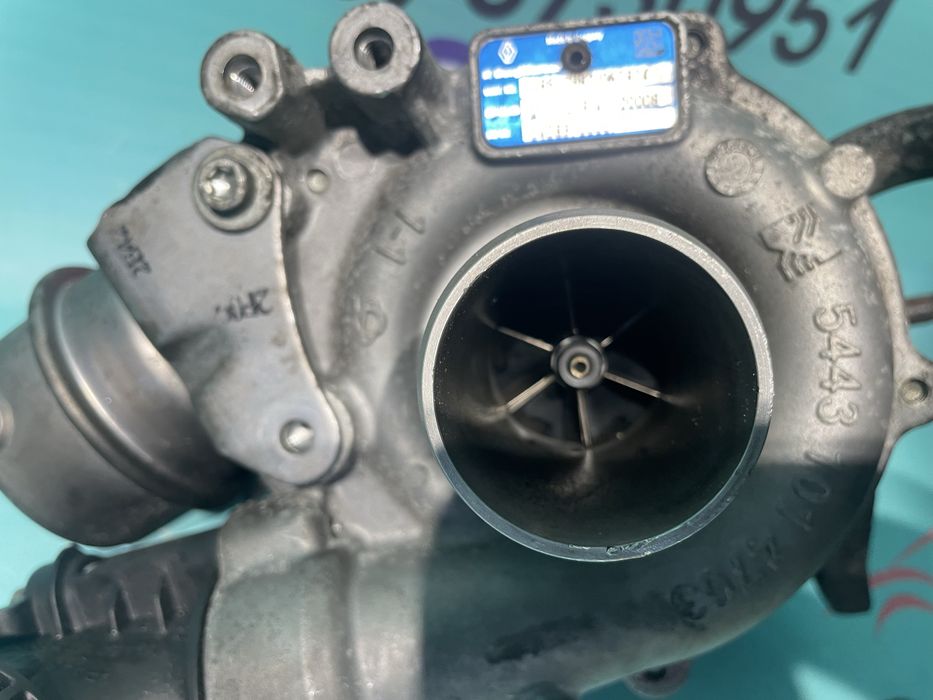 Турбіна 1.6dci 54389700007 Qashqai j10 j11 trafic scenic megane