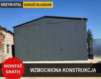 Garaż Blaszany 10x5 /Wiata Garażowa Blaszana / Hala - GrzywStal