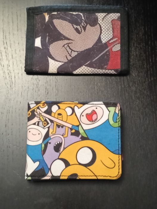 Duas carteiras para jovens ou coleção