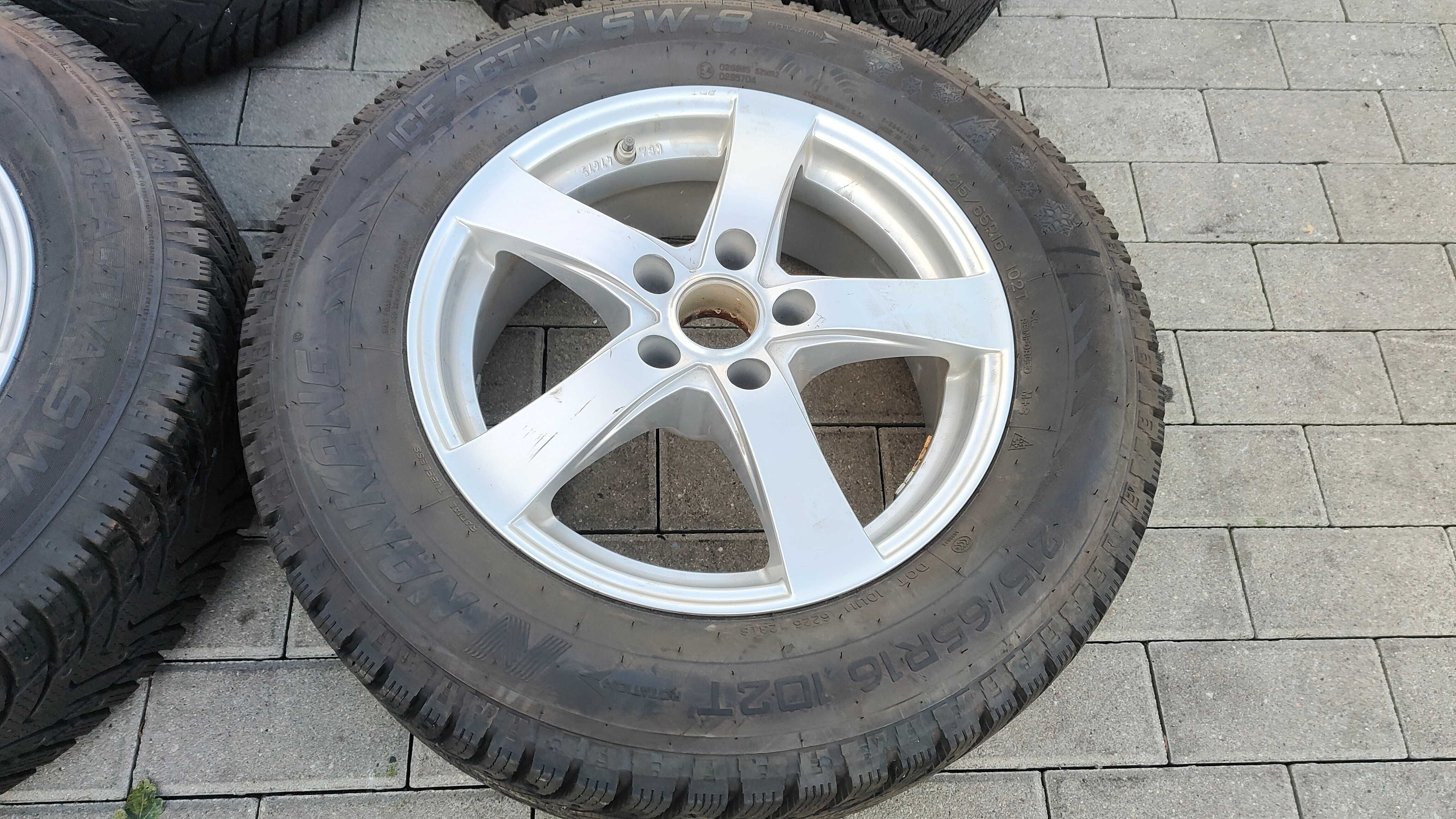 Koła Zimowe Jeep Compass Renegade 215/65/16 Nankang