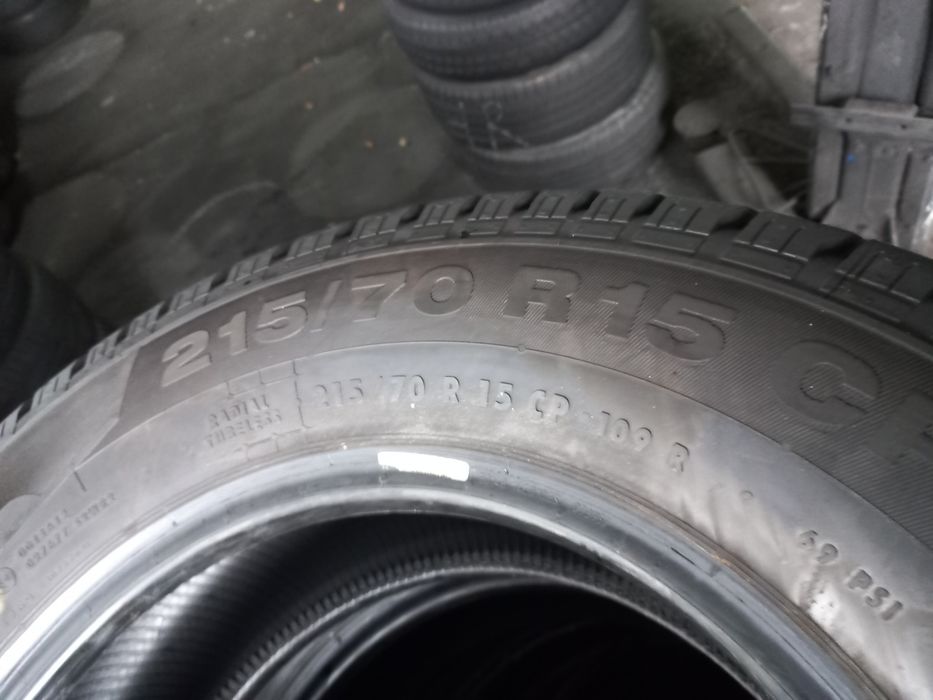 Opony nowe demo 215/70/15c continental 2 szt