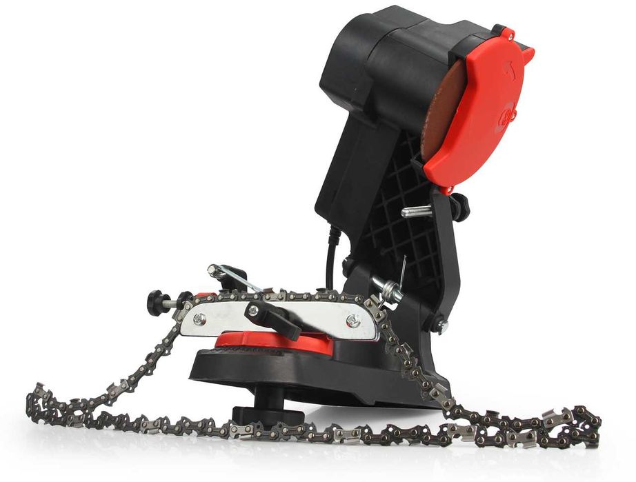 ELEKTRYCZNA OSTRZAŁKA Do Łańcuchów 85W 230V z Tarczą Do Ostrzenia