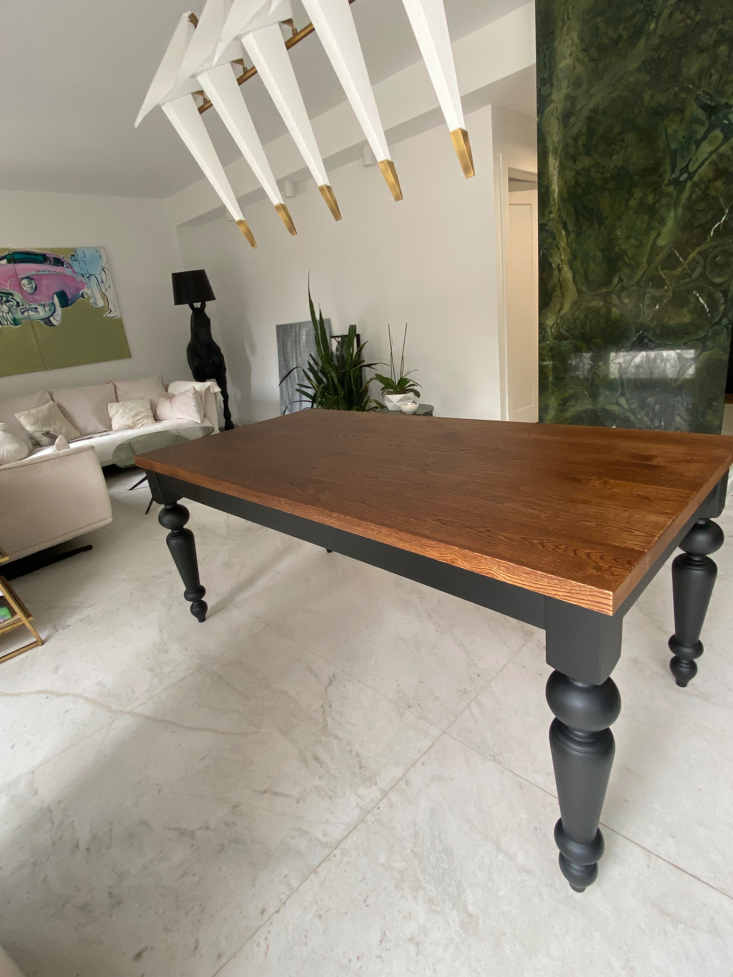 Nowy drewniany stół/rozkładany 180-280/90  - od ręki