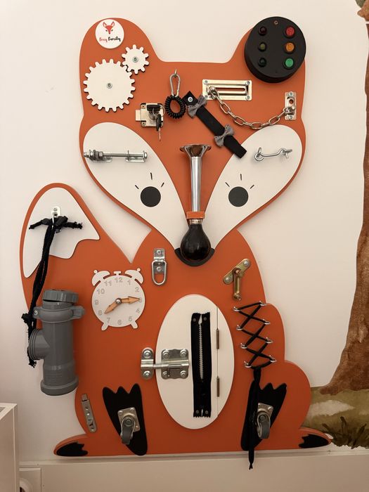 Tablica manipulacyjna Lisek Foxy Family stan idealny