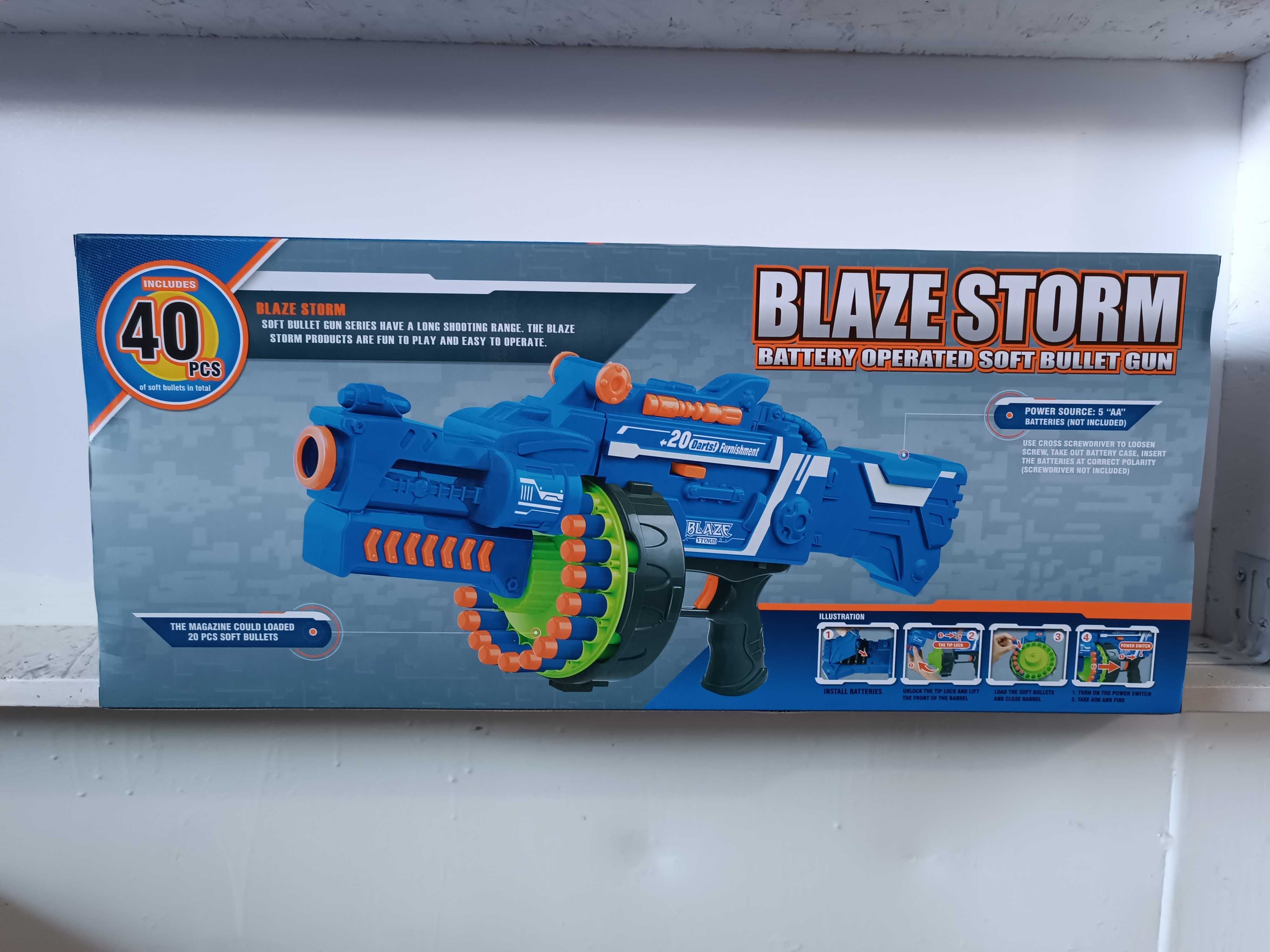 Нерф бластер Blaze Storm Nerf