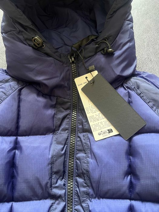 Пуховик CP Company DD Shell Puffer Grey Blue