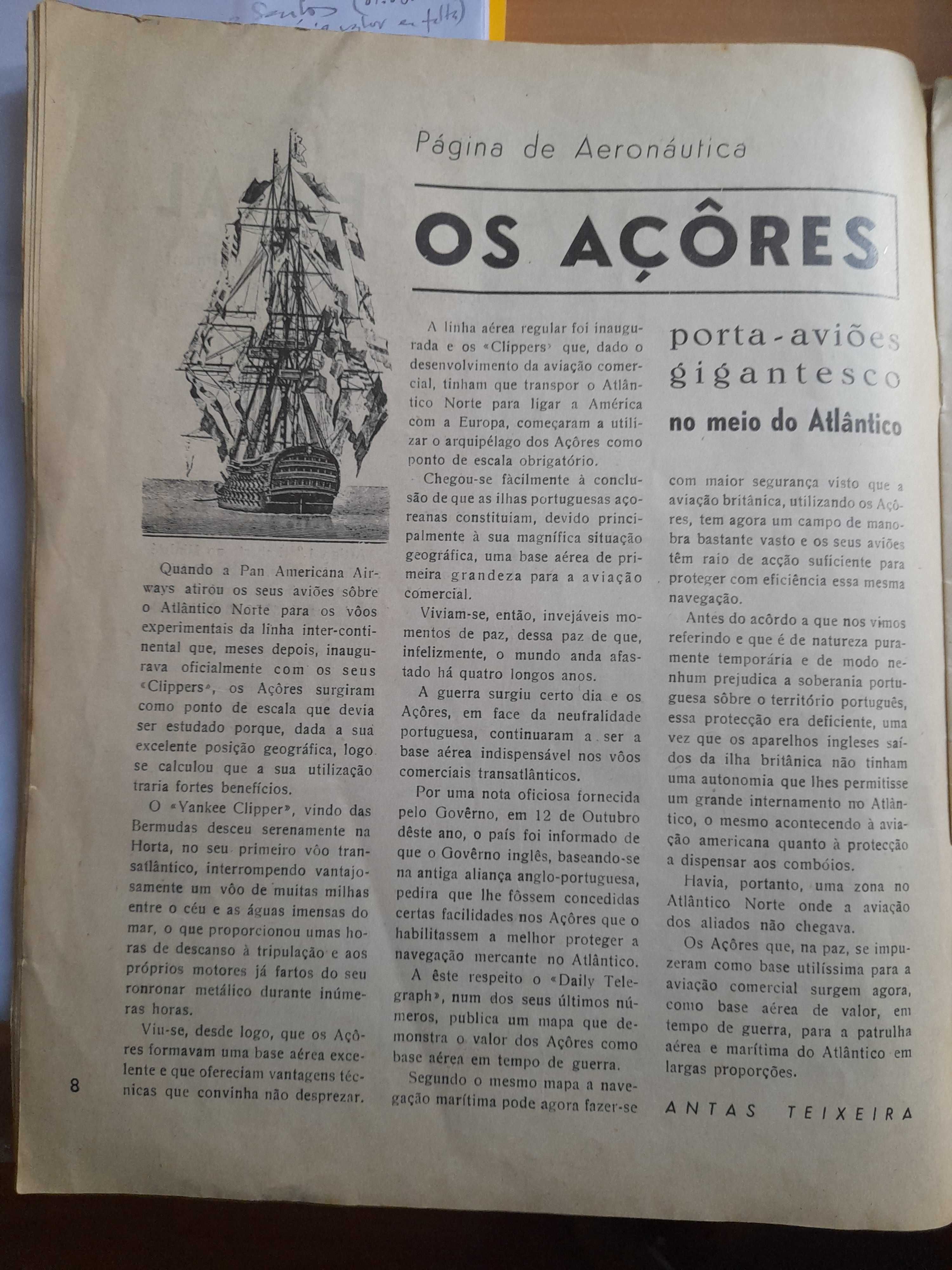 Revista de Marinha - nº 207 - Novembro 1943 (quase 80 anos!)