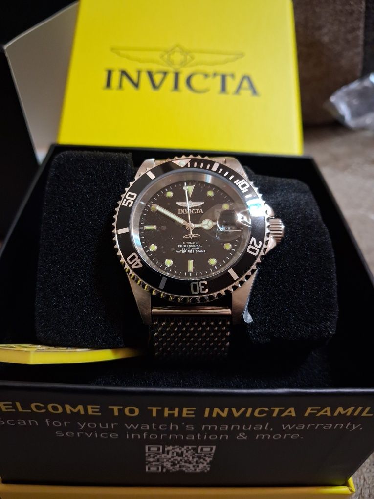 Nowy zegarek męski automatyczny Invicta Pro Diver 47720 śr. 40 mm