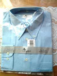 Koszula męska niebieska, Camargue, roz. 42