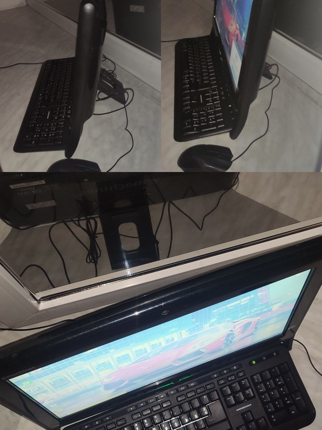 ІГРОВИЙ Компактний Комп'ютер quad 4 ядра 4gb 200gb WI-FI Web камера