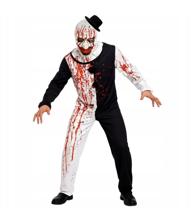 Strój, kostium KLAUNA , Przebranie na halloween