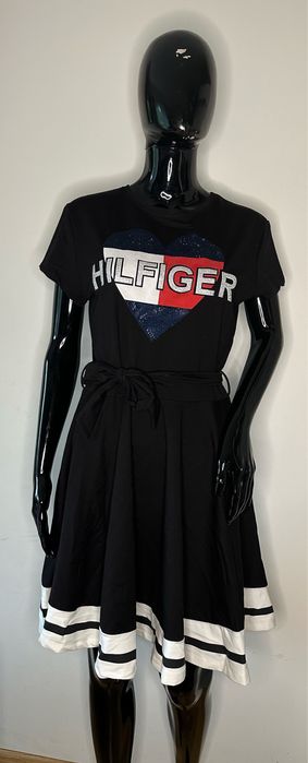 Sukienka bawełniana  tommy hilfilger s,m