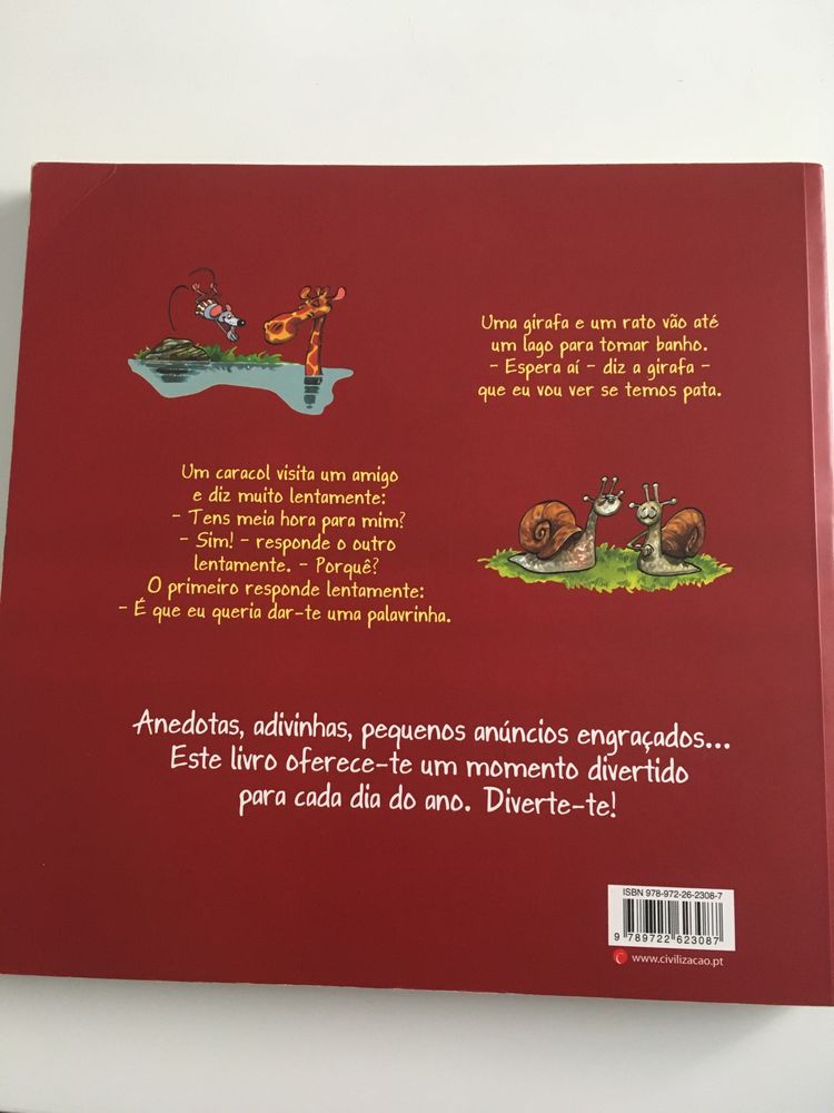 Livro 365 Piadas