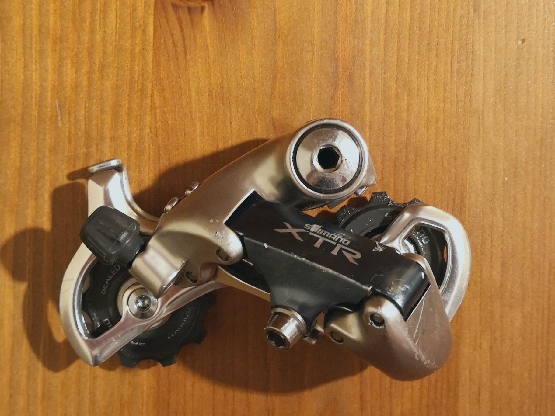 Przerzutka tylna Shimano XTR, RD-M900 8, Retro