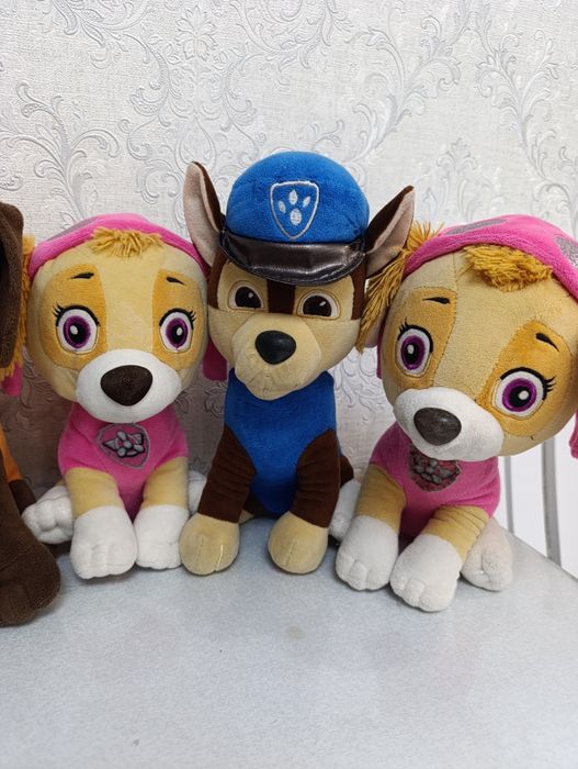 Щенячий патруль м'яка іграшка Маршал Зума Гонщик Скай Ліберті Крипиш