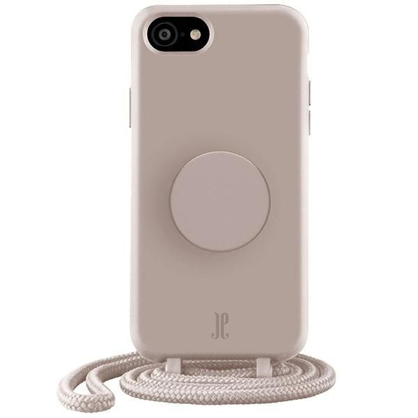 Etui JE PopGrip iPhone 7/8/SE 2020 Pastelowy Różowy - Ochrona i Styl
