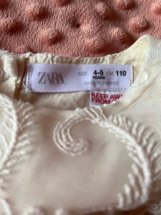 Zara Sukienka Chrzest Wesele 110 plus dodatki