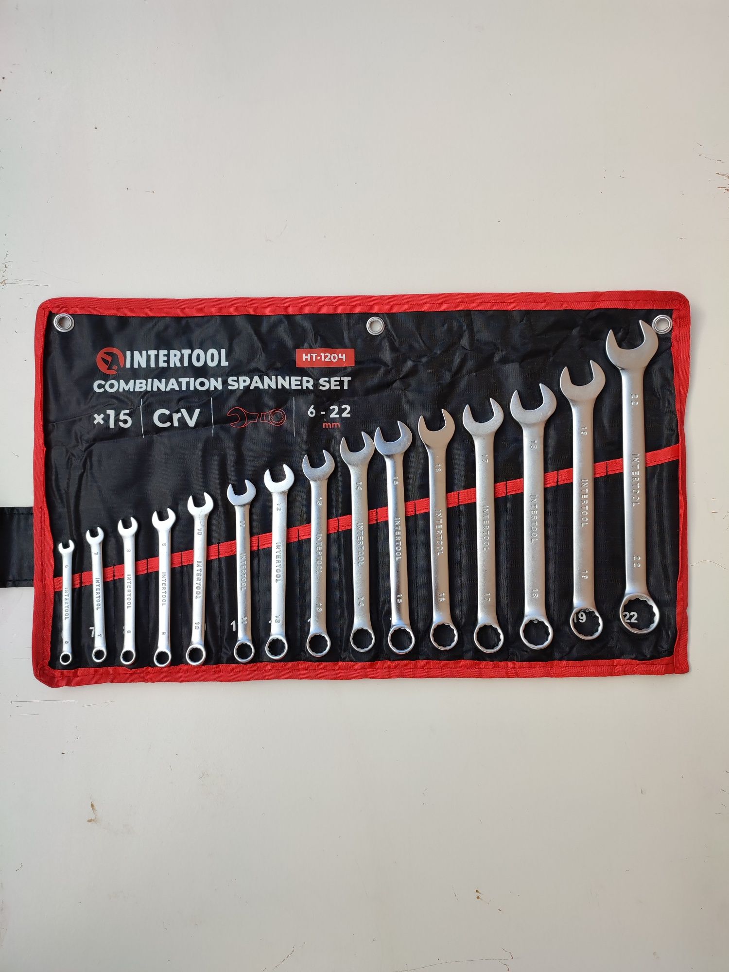 Набор ключей комбинированных 15 ед 6-22  INTERTOOL HT-  1204