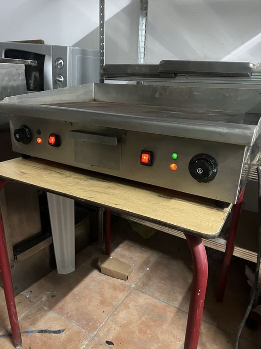 Chapa grelhar Hamburguer