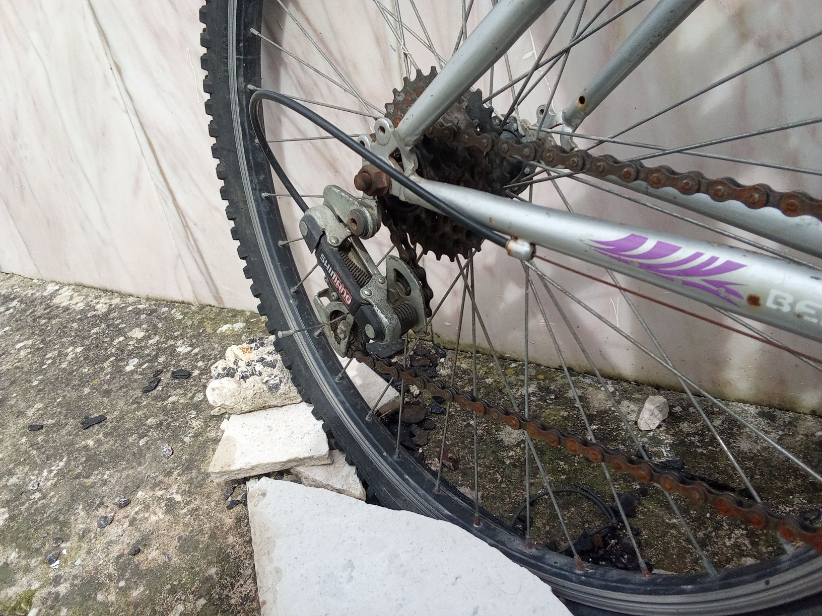 bicicleta em bom estado