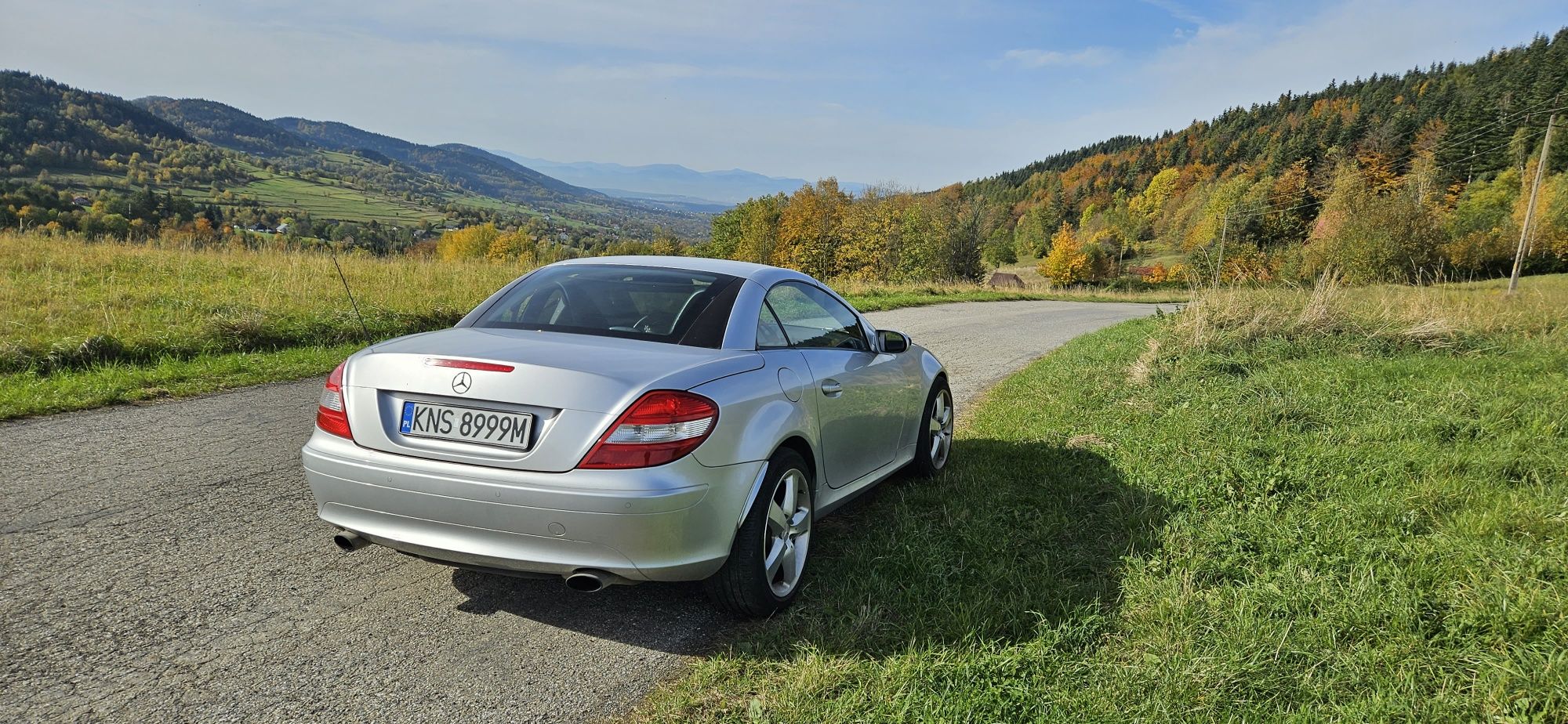 Mercedes slk R171, kabriolet, automat, benzyna 1.8