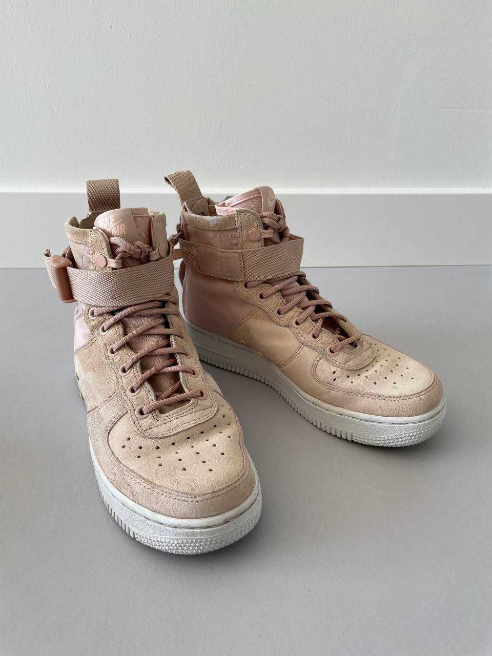 NIKE Sf Air Force 1 Mid Suede Sneaker - damskie