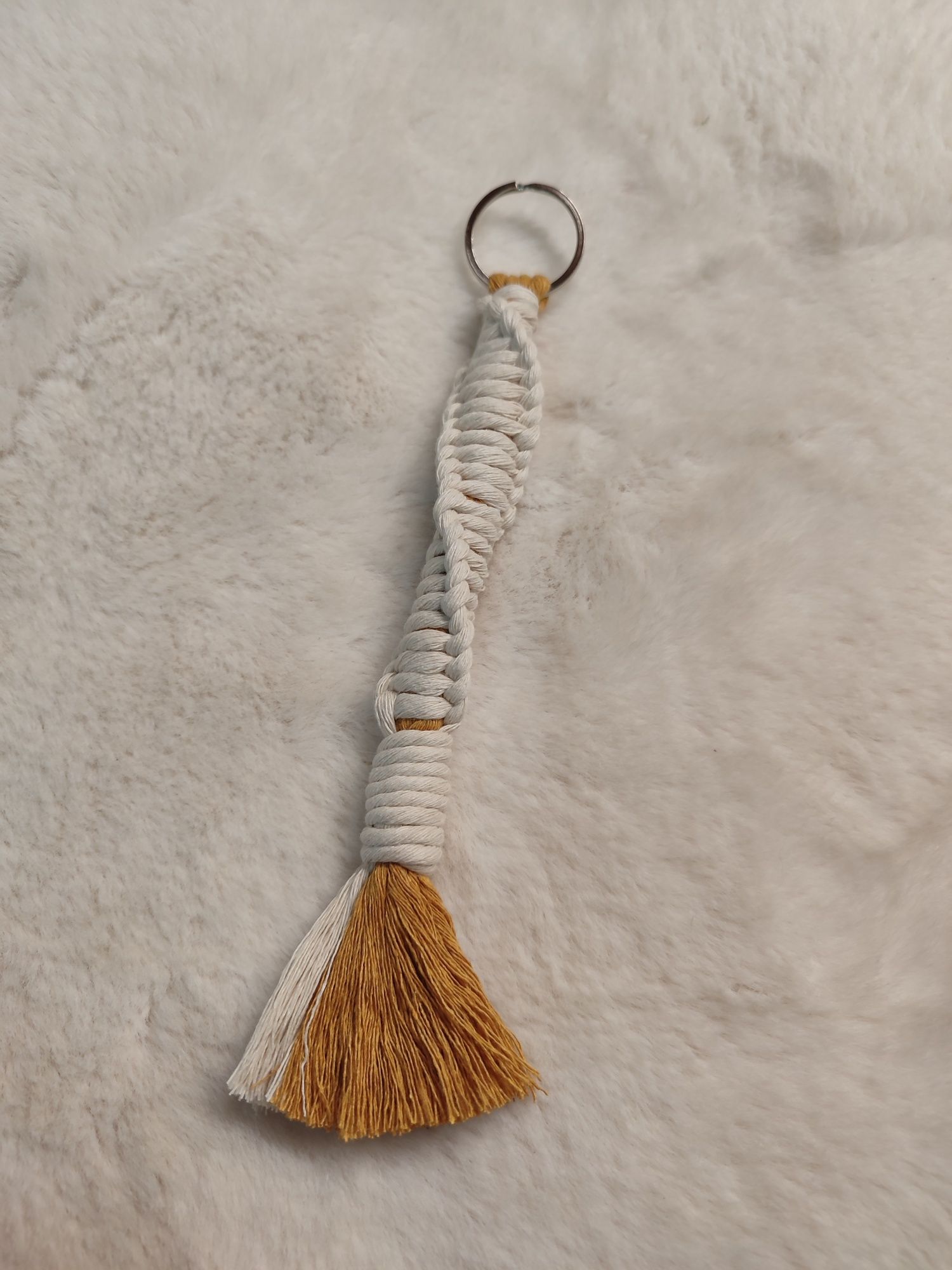 Porta chaves macramé