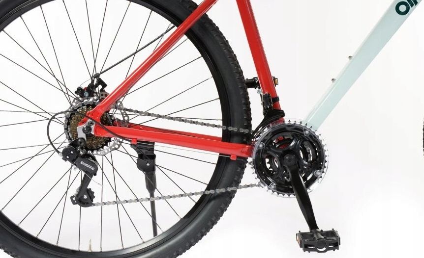 Astacus 29" R 21" Czerwono Czarny
