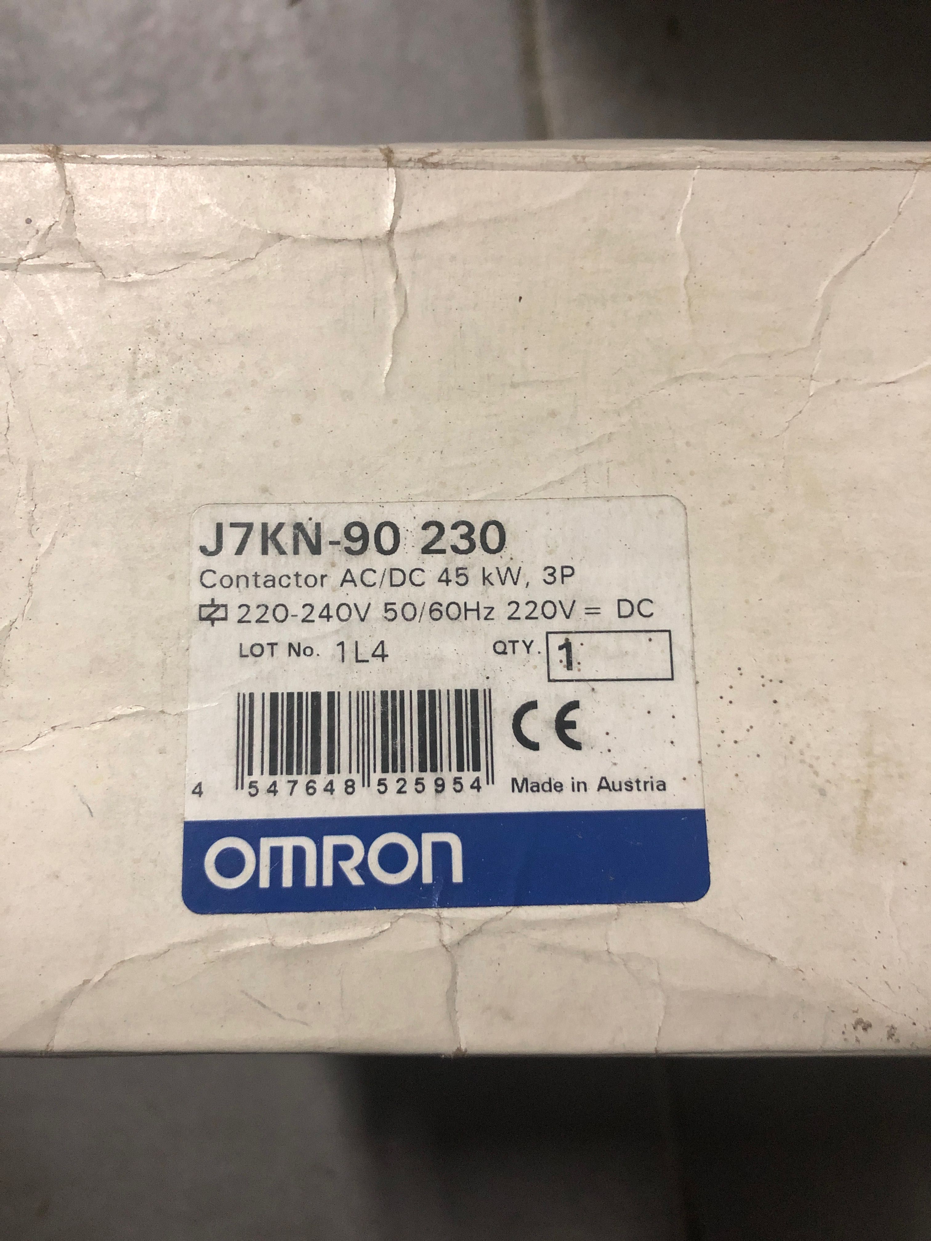 Contactor AC/DC 45KW OMRON