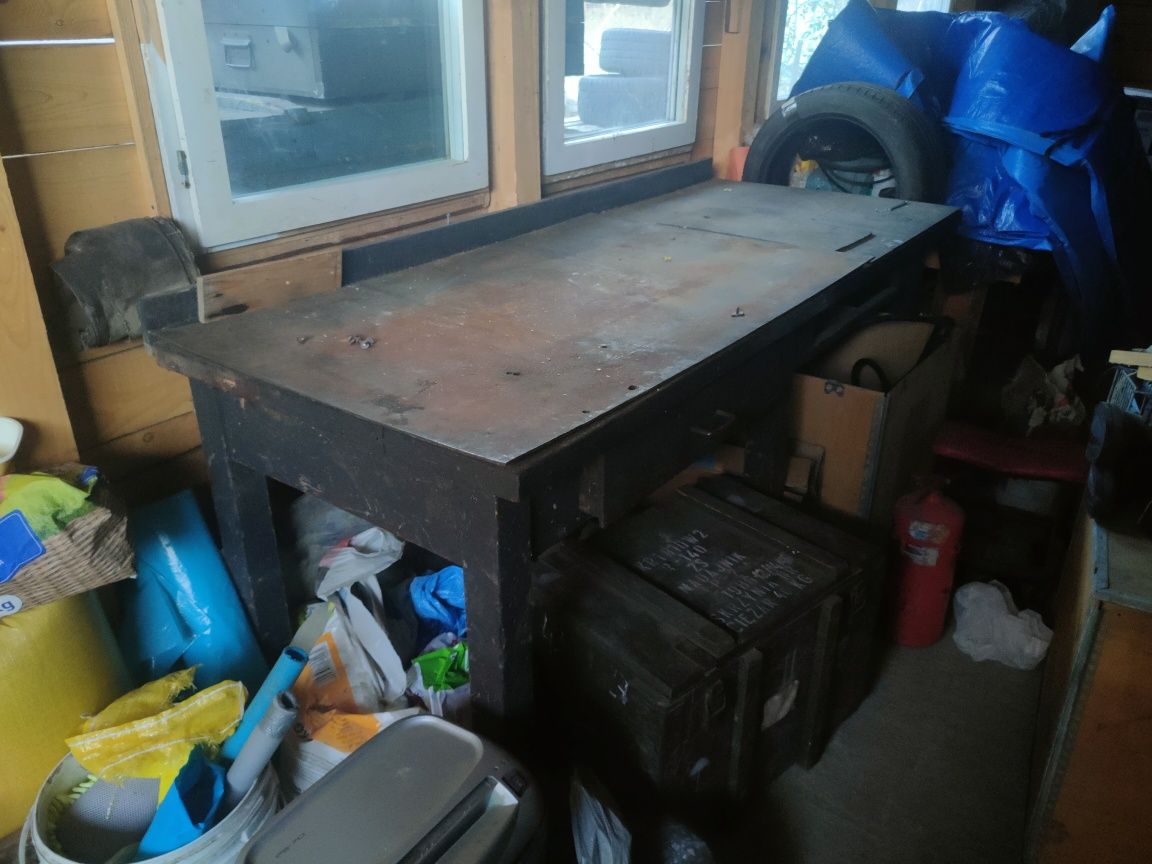 Stół warsztatowy 202x85x91cm Solidny