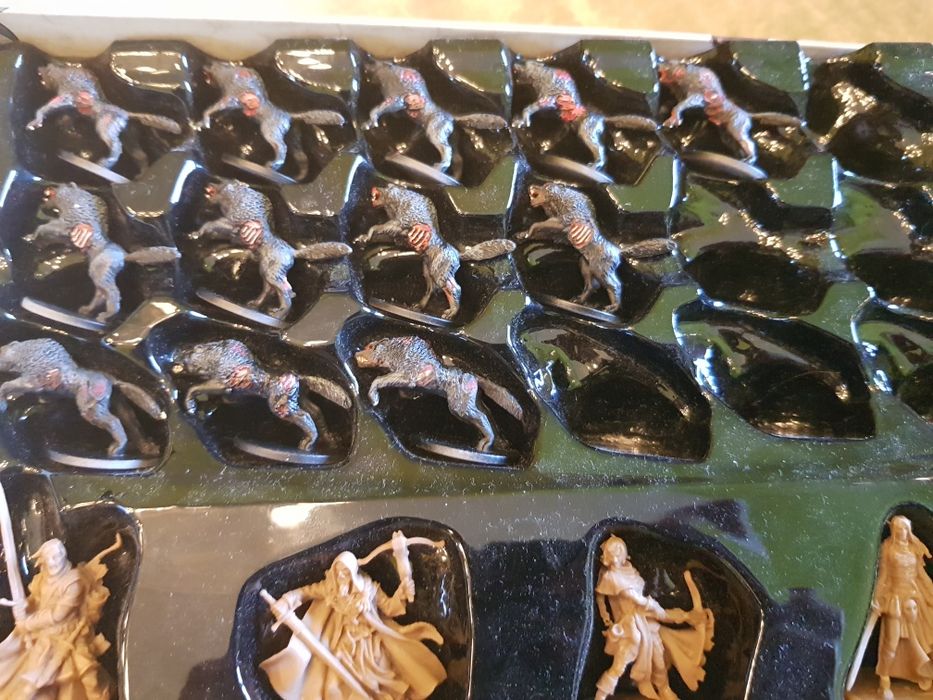 Zombiecide wulfsburg FIGURKl WILKÓW POMALOWANE