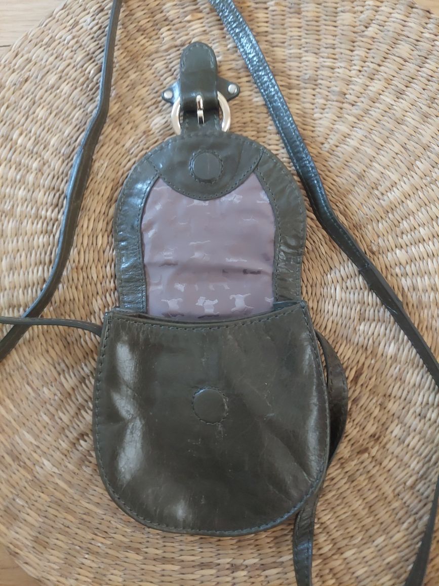 Radley nowa, stylowa torebka mini skóra natur