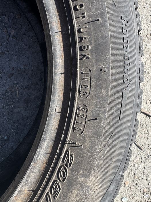 Продам резину 205/55 r16