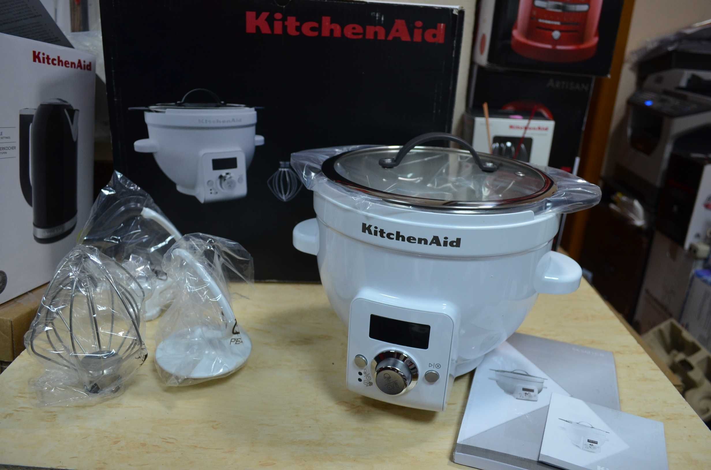 Чаша с функцией точного нагрева KitchenAid 5KSM1CBT для миксера