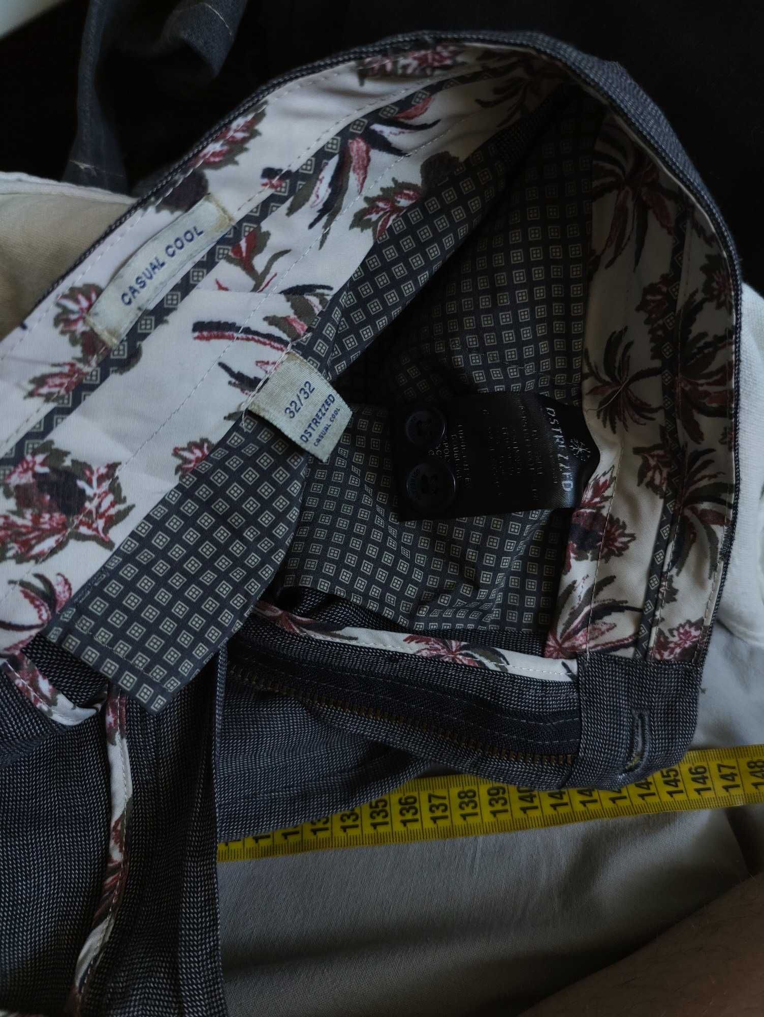 Джинсы (chino Dstrezzed Дания w32 grey.