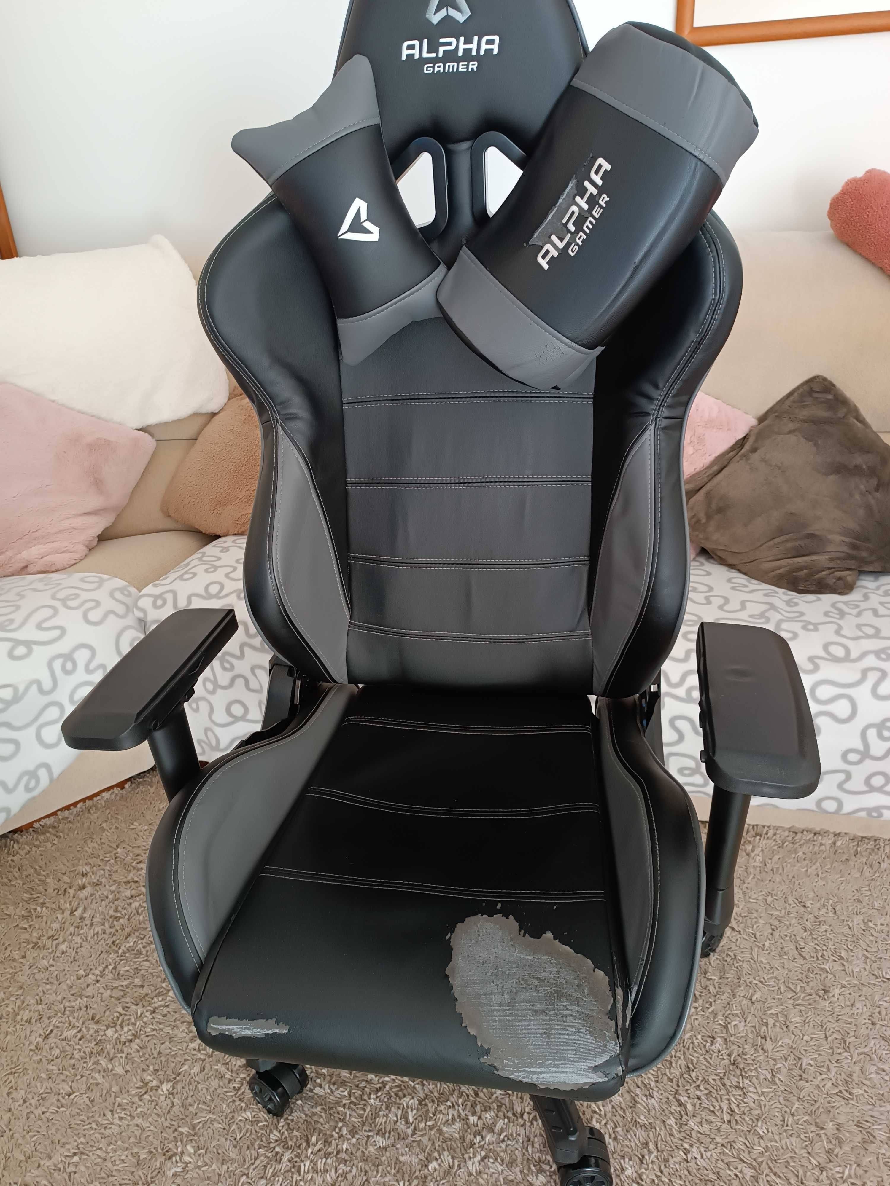 Cadeira Alpha Gamer Nimbus Preta