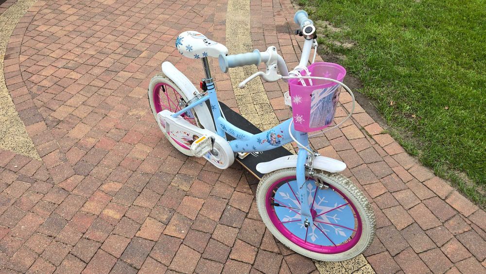 Rower Disney Anna i Elza Frozen dla dziewczynki 3 w 1